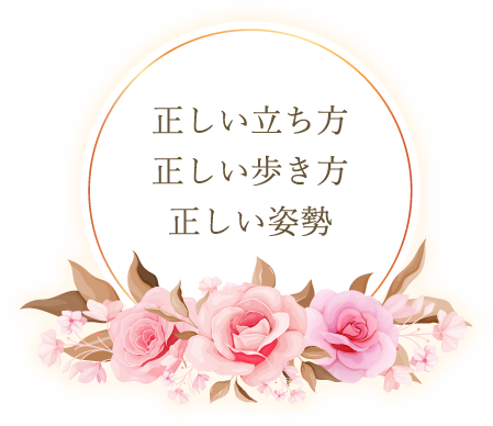 正しい立ち方　正しい歩き方　正しい姿勢